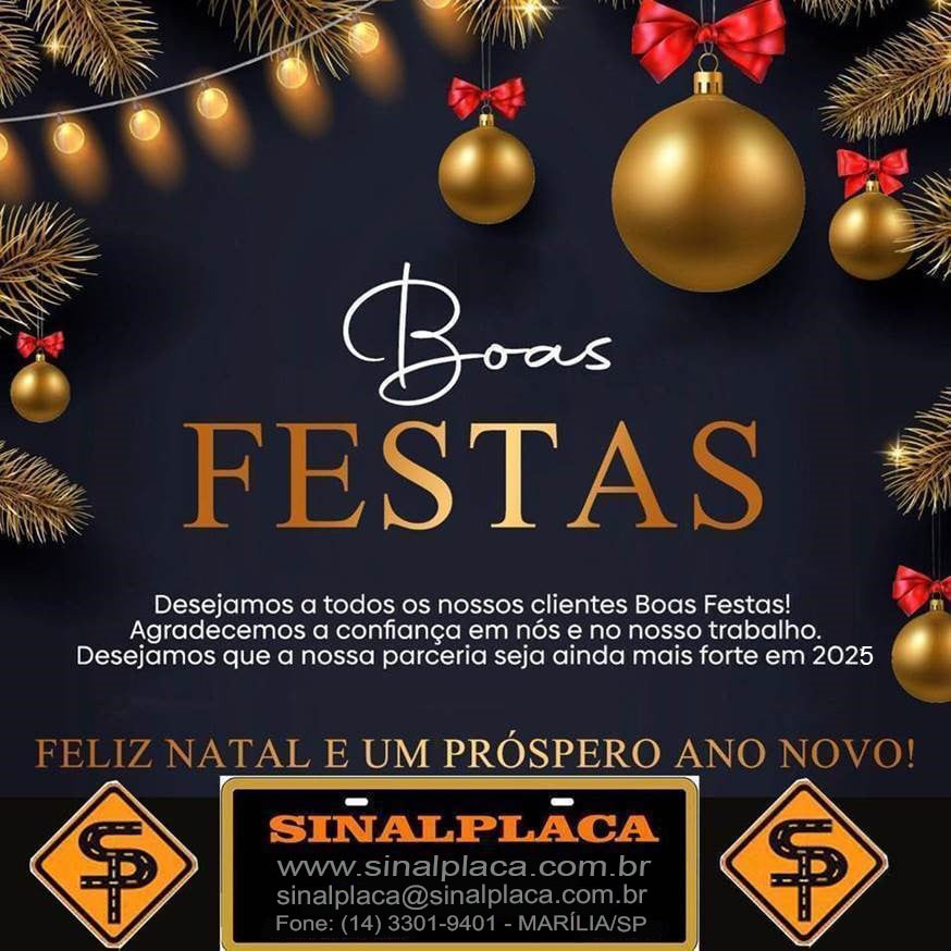 BOAS FESTAS E UM PRSPERO ANO NOVO